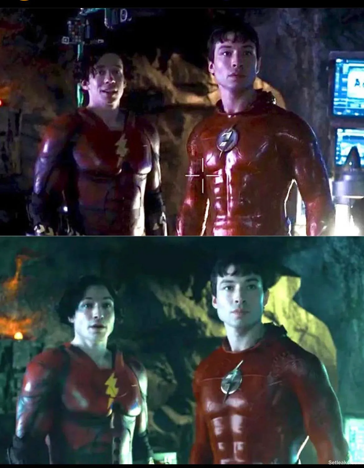 Behind the scenes of the Flash. Ed Wade is guy who was stand in for the second Barry. : r/DC_Cinematic