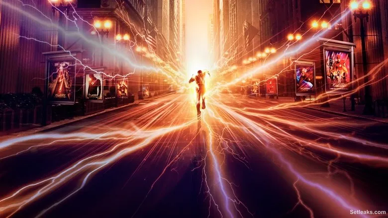 On set — The Flash