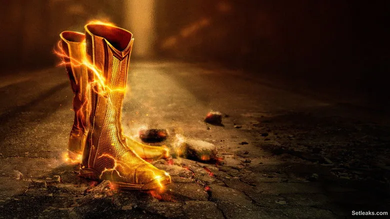 On set — The Flash