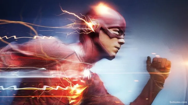 On set — The Flash
