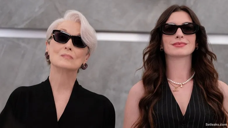 On set — The Devil Wears Prada 2
