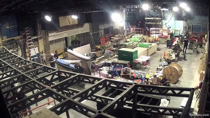 Tonight Show Studio Built in 60 Seconds