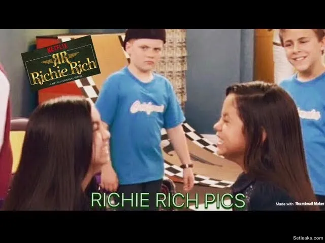 Richie Rich behind the scenes pics from, "British Rich" where I play Lacy