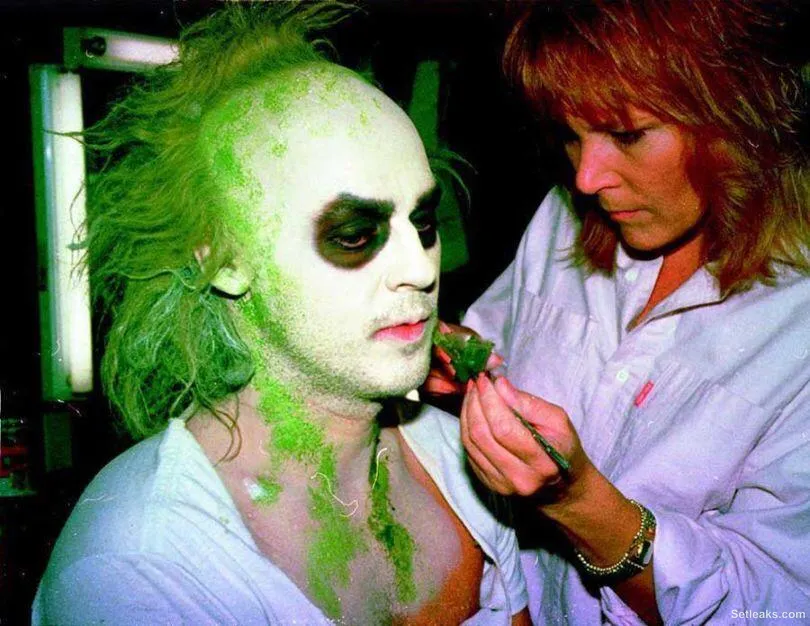 Behind the scenes of Beetlejuice (1988). : r/Moviesinthemaking