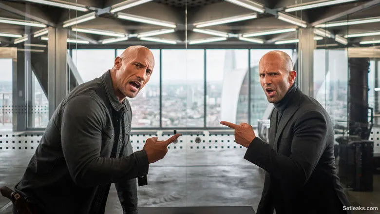 On set — Fast & Furious Presents: Hobbs & Shaw