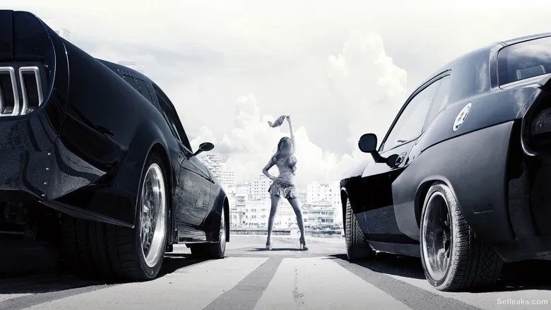 On set — The Fate of the Furious
