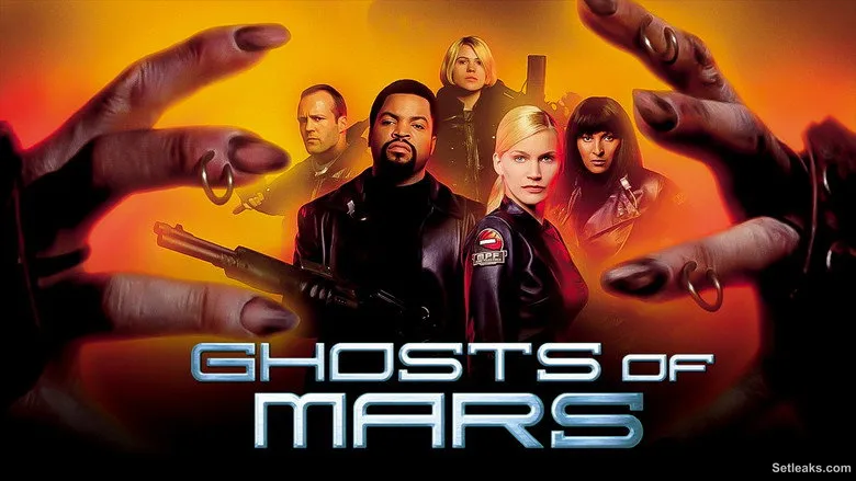On set — Ghosts of Mars