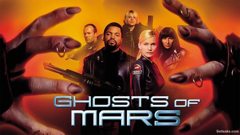 On set — Ghosts of Mars
