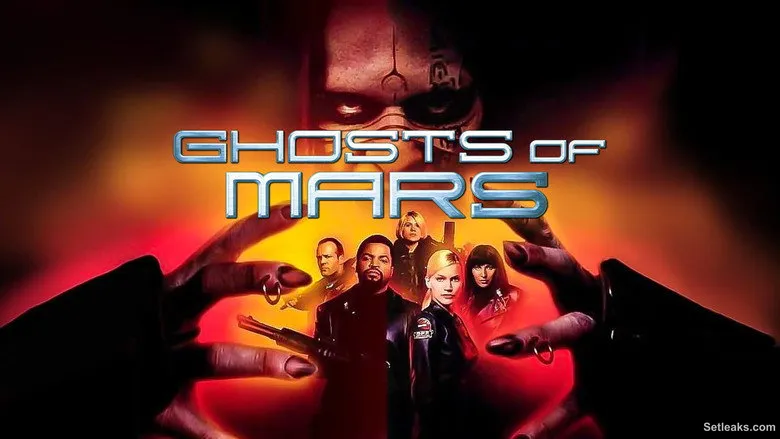 On set — Ghosts of Mars