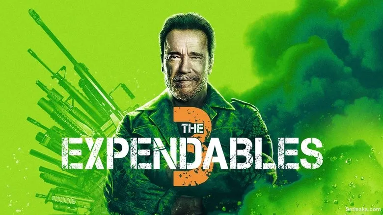 On set — The Expendables 3