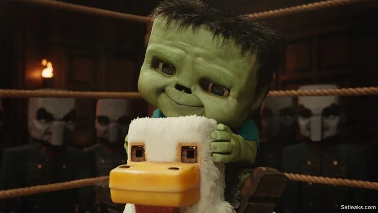 On set — A Minecraft Movie